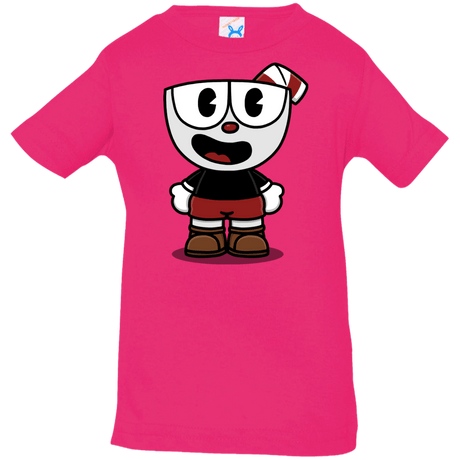 T-Shirts Hot Pink / 6 Months Hello Cuphead Infant Premium T-Shirt