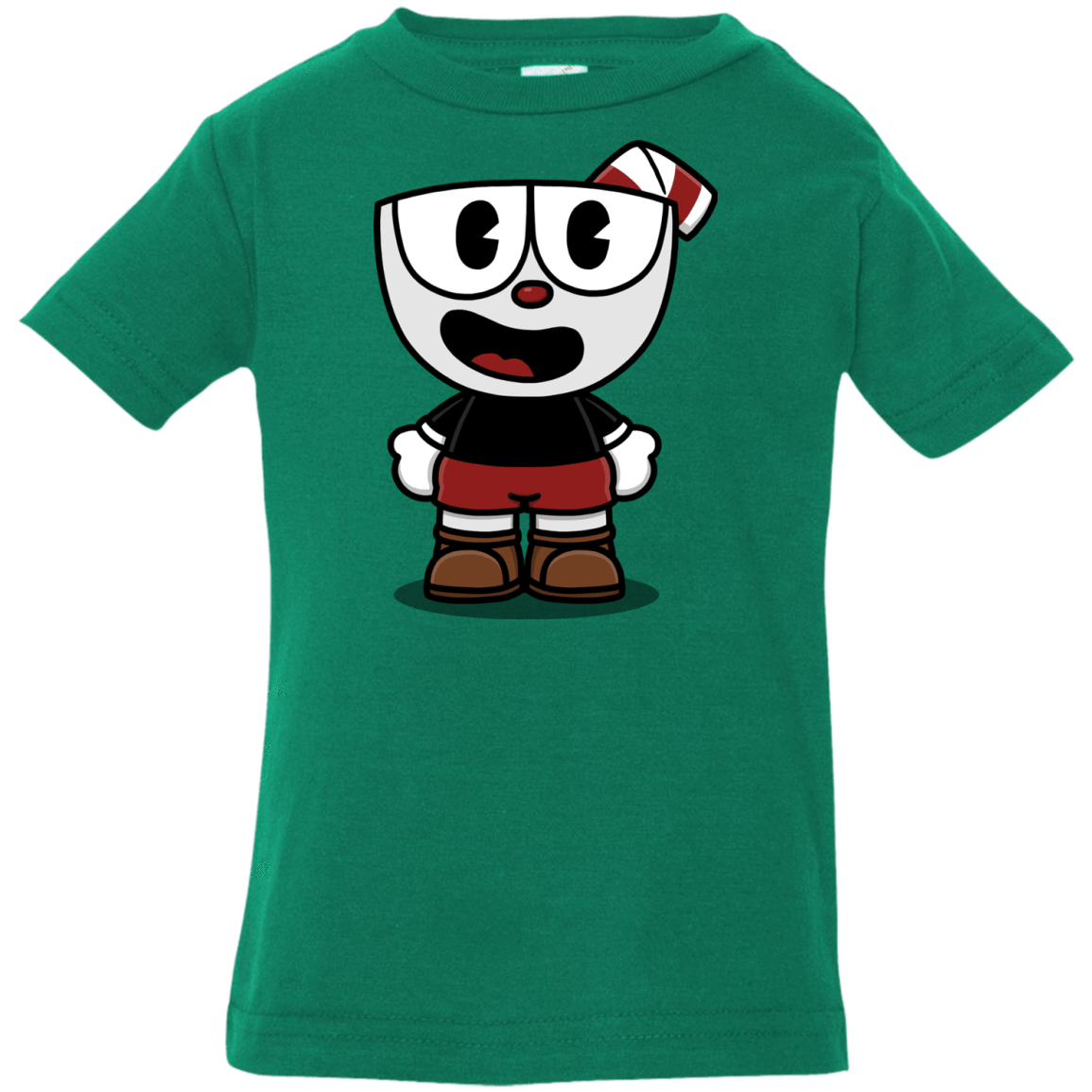 T-Shirts Kelly / 6 Months Hello Cuphead Infant Premium T-Shirt