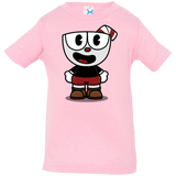 T-Shirts Pink / 6 Months Hello Cuphead Infant Premium T-Shirt