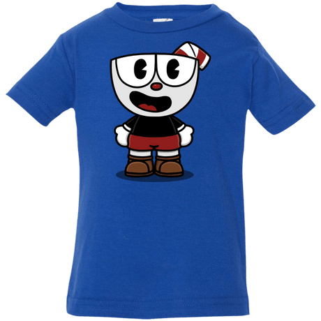 T-Shirts Royal / 6 Months Hello Cuphead Infant Premium T-Shirt