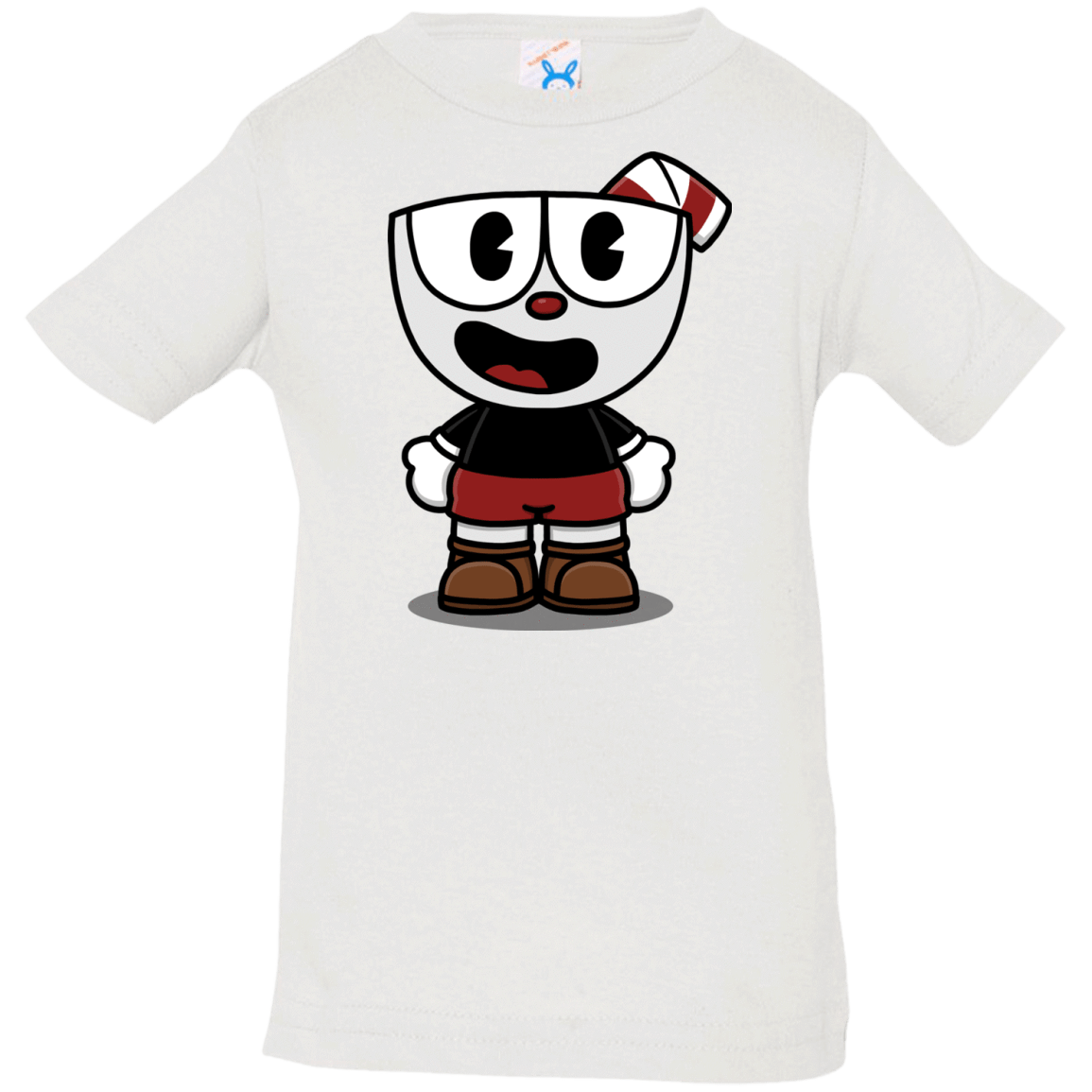 T-Shirts White / 6 Months Hello Cuphead Infant Premium T-Shirt