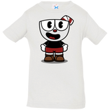 T-Shirts White / 6 Months Hello Cuphead Infant Premium T-Shirt