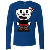 T-Shirts Royal / S Hello Cuphead Men's Premium Long Sleeve