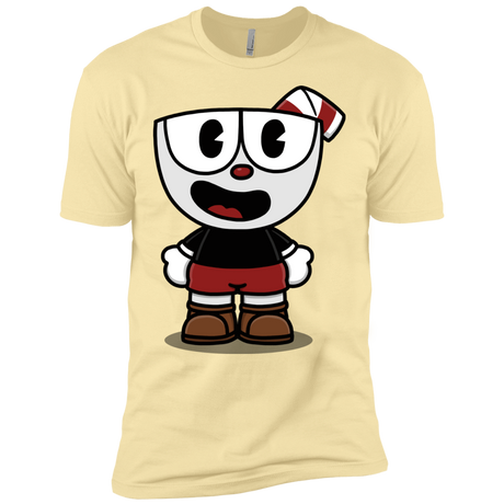 T-Shirts Banana Cream / X-Small Hello Cuphead Men's Premium T-Shirt