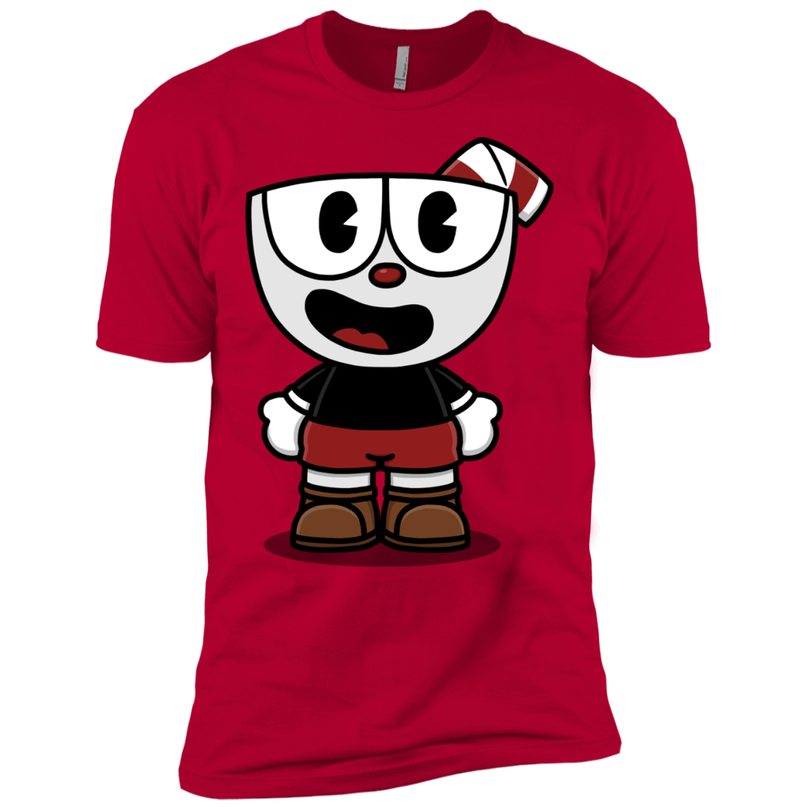 T-Shirts Red / X-Small Hello Cuphead Men's Premium T-Shirt