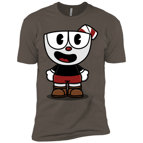 T-Shirts Warm Grey / X-Small Hello Cuphead Men's Premium T-Shirt