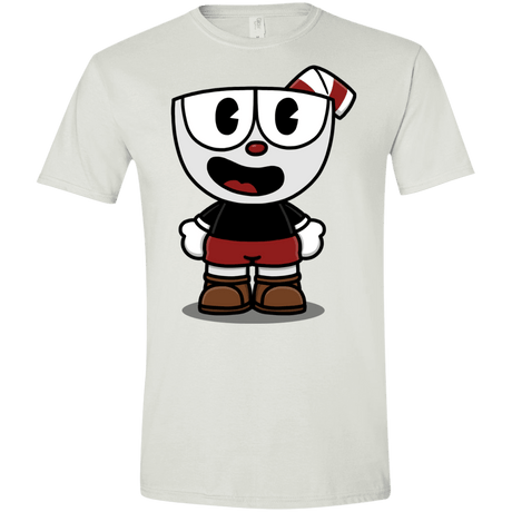 T-Shirts White / X-Small Hello Cuphead Men's Semi-Fitted Softstyle