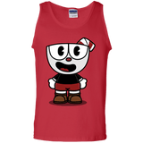 T-Shirts Red / S Hello Cuphead Men's Tank Top