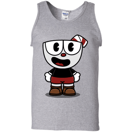 T-Shirts Sport Grey / S Hello Cuphead Men's Tank Top