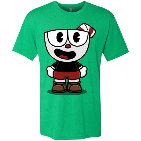 T-Shirts Envy / S Hello Cuphead Men's Triblend T-Shirt