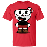 T-Shirts Red / S Hello Cuphead T-Shirt