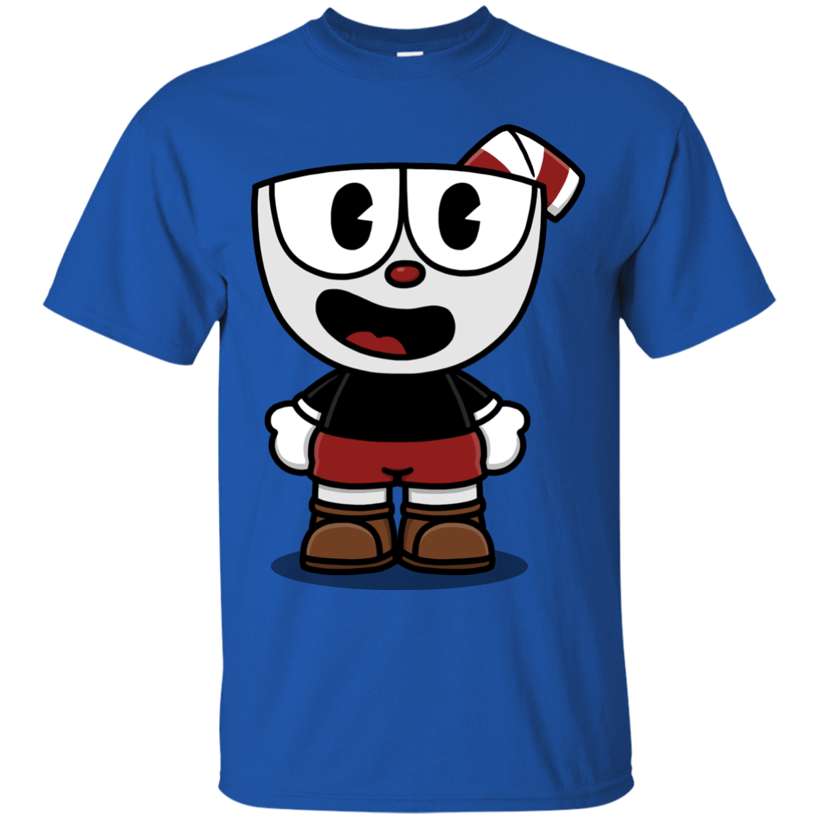T-Shirts Royal / S Hello Cuphead T-Shirt