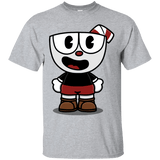 T-Shirts Sport Grey / S Hello Cuphead T-Shirt
