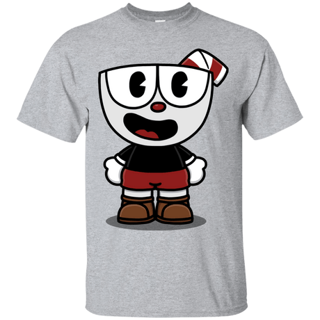 T-Shirts Sport Grey / S Hello Cuphead T-Shirt