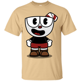T-Shirts Vegas Gold / S Hello Cuphead T-Shirt
