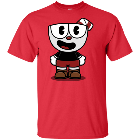 T-Shirts Red / XLT Hello Cuphead Tall T-Shirt