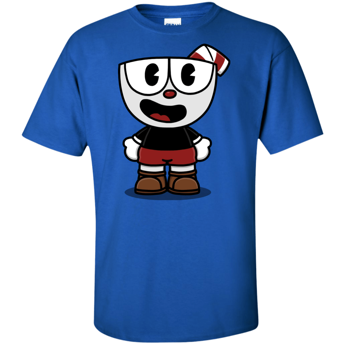 T-Shirts Royal / XLT Hello Cuphead Tall T-Shirt