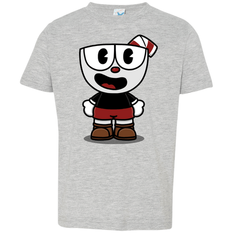 T-Shirts Heather Grey / 2T Hello Cuphead Toddler Premium T-Shirt
