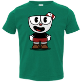 T-Shirts Kelly / 2T Hello Cuphead Toddler Premium T-Shirt