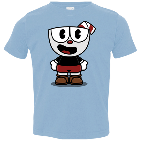 T-Shirts Light Blue / 2T Hello Cuphead Toddler Premium T-Shirt
