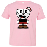 T-Shirts Pink / 2T Hello Cuphead Toddler Premium T-Shirt