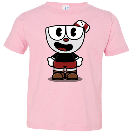 T-Shirts Pink / 2T Hello Cuphead Toddler Premium T-Shirt