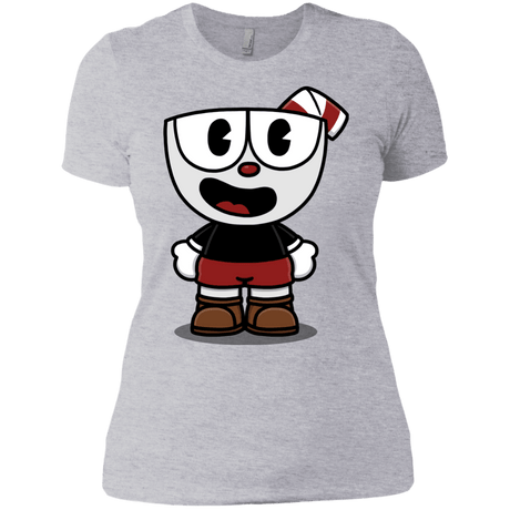 T-Shirts Heather Grey / X-Small Hello Cuphead Women's Premium T-Shirt