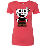 T-Shirts Vintage Red / S Hello Cuphead Women's Triblend T-Shirt