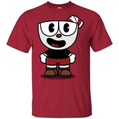 T-Shirts Cardinal / YXS Hello Cuphead Youth T-Shirt