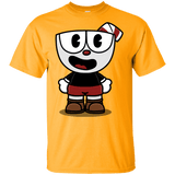 T-Shirts Gold / YXS Hello Cuphead Youth T-Shirt