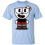 T-Shirts Light Blue / YXS Hello Cuphead Youth T-Shirt