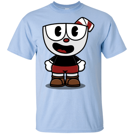 T-Shirts Light Blue / YXS Hello Cuphead Youth T-Shirt