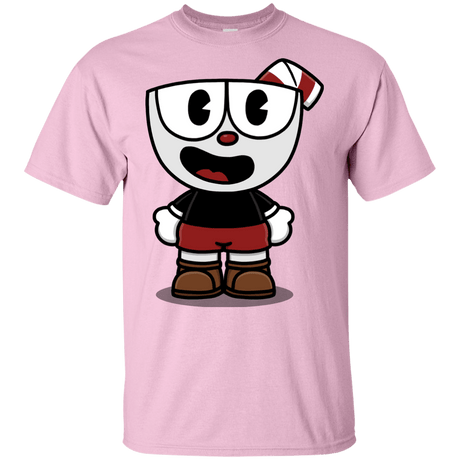 T-Shirts Light Pink / YXS Hello Cuphead Youth T-Shirt