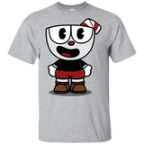 T-Shirts Sport Grey / YXS Hello Cuphead Youth T-Shirt