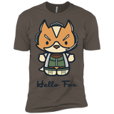 T-Shirts Warm Grey / X-Small Hello Fox Men's Premium T-Shirt