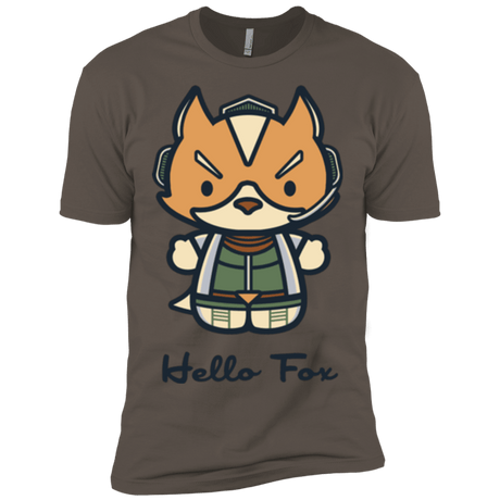 T-Shirts Warm Grey / X-Small Hello Fox Men's Premium T-Shirt