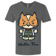 T-Shirts Heavy Metal / X-Small Hello Fox Men's Premium V-Neck