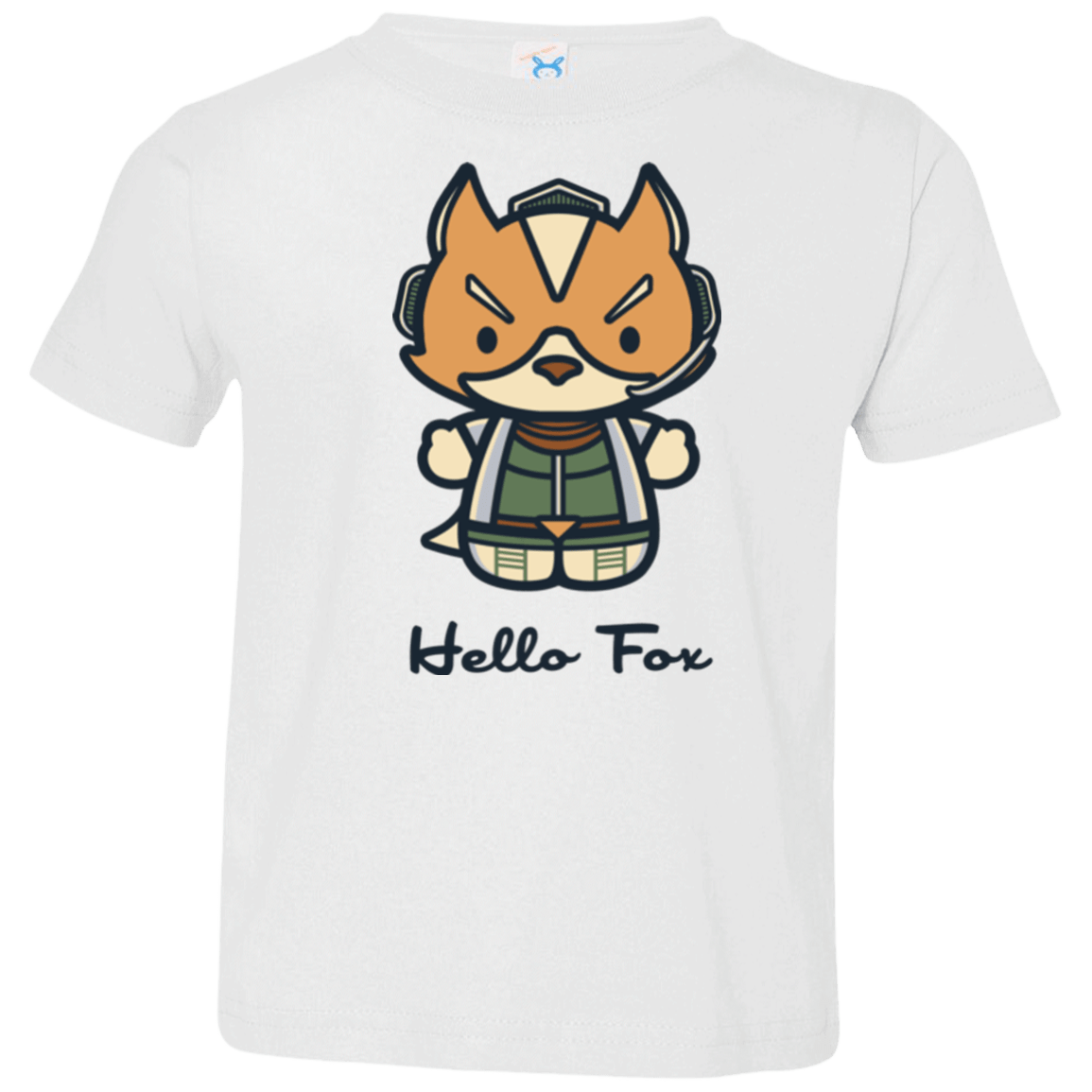 T-Shirts White / 2T Hello Fox Toddler Premium T-Shirt