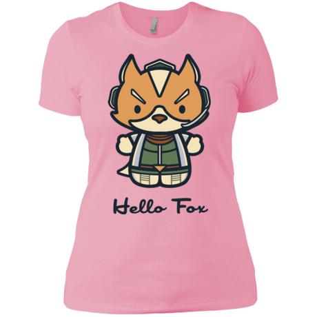 T-Shirts Light Pink / X-Small Hello Fox Women's Premium T-Shirt