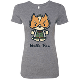 T-Shirts Premium Heather / Small Hello Fox Women's Triblend T-Shirt