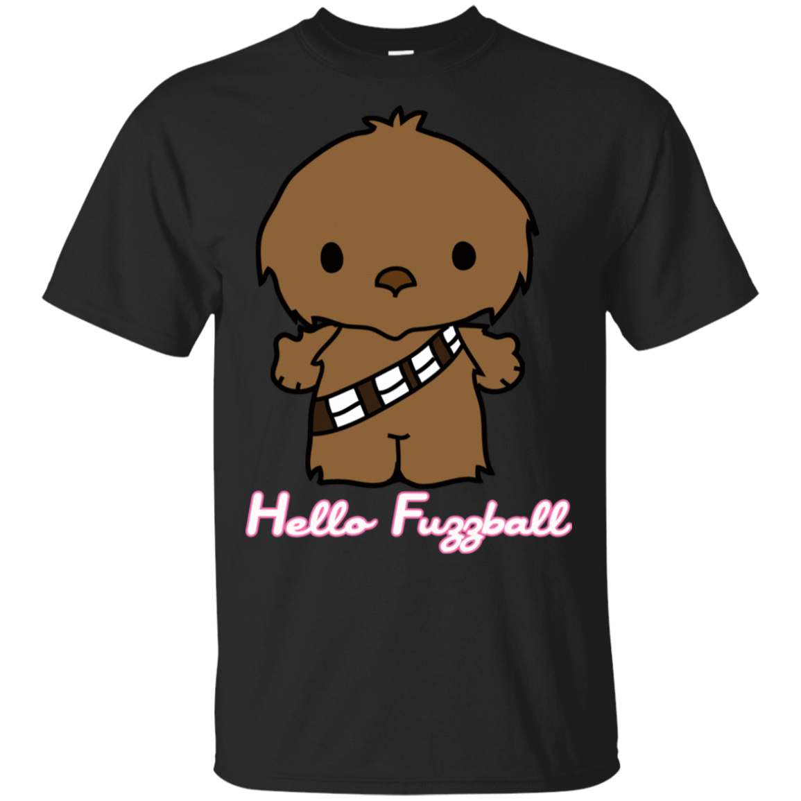 T-Shirts Black / S Hello Fuzzball T-Shirt