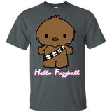 T-Shirts Dark Heather / S Hello Fuzzball T-Shirt