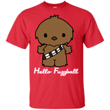 T-Shirts Red / S Hello Fuzzball T-Shirt