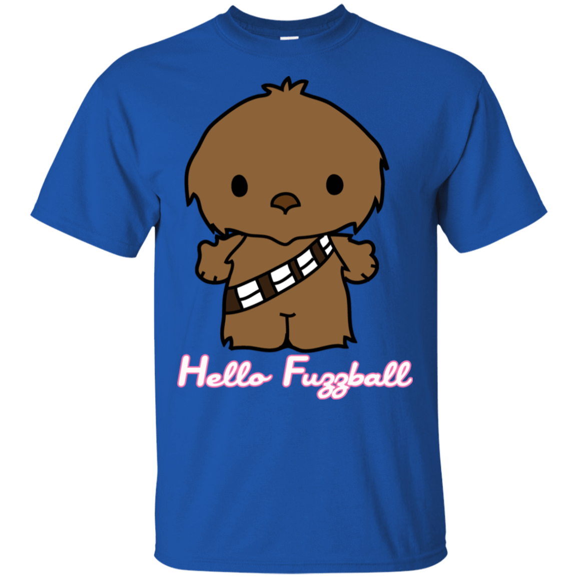 T-Shirts Royal / S Hello Fuzzball T-Shirt