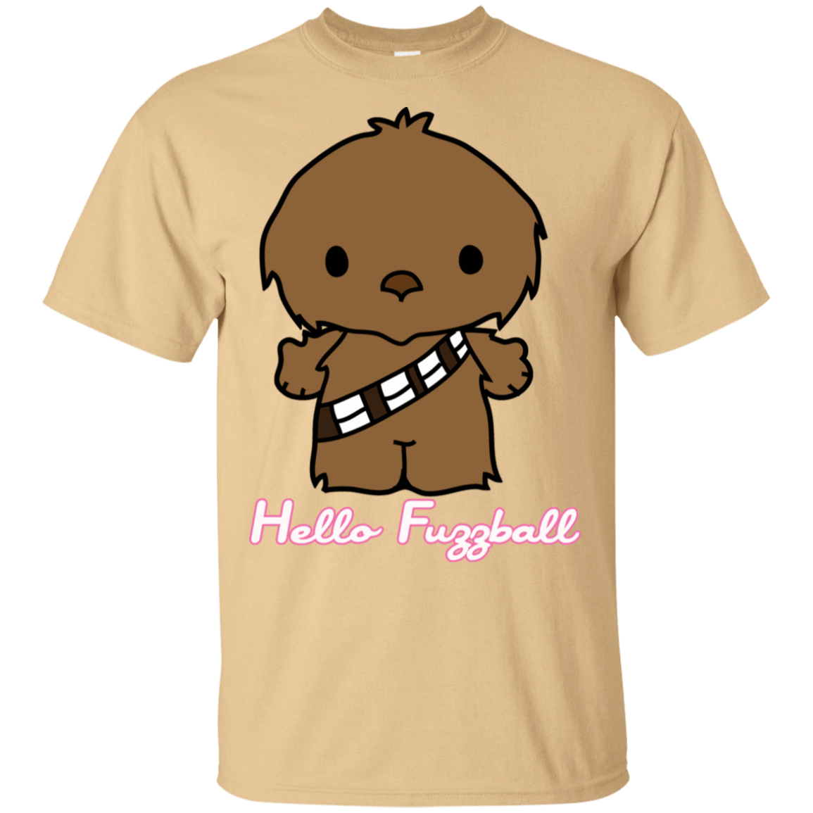 T-Shirts Vegas Gold / S Hello Fuzzball T-Shirt