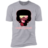 T-Shirts Heather Grey / YXS Hello Garnet Boys Premium T-Shirt