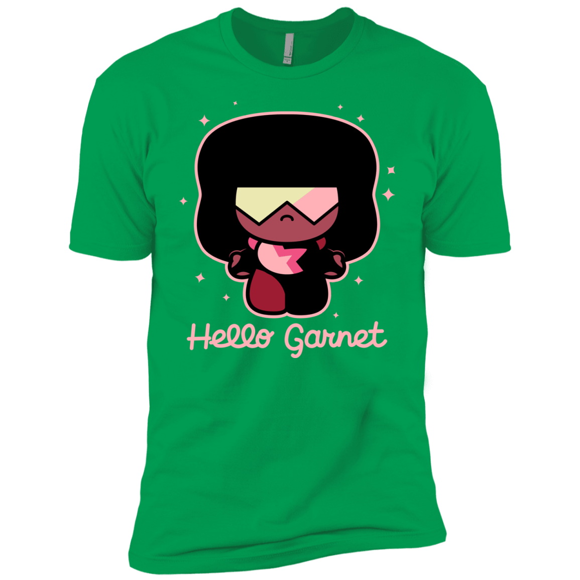 T-Shirts Kelly Green / YXS Hello Garnet Boys Premium T-Shirt