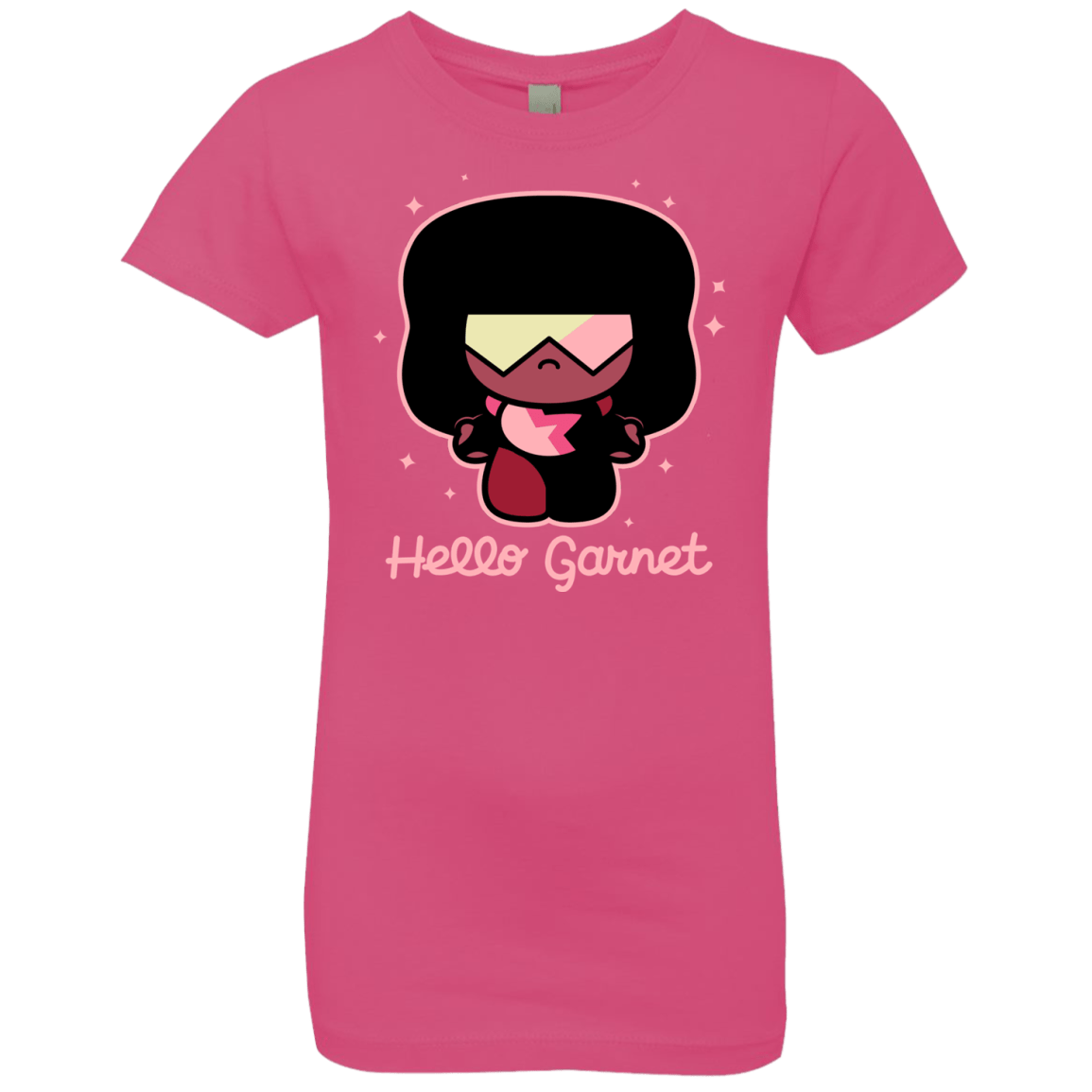 T-Shirts Hot Pink / YXS Hello Garnet Girls Premium T-Shirt