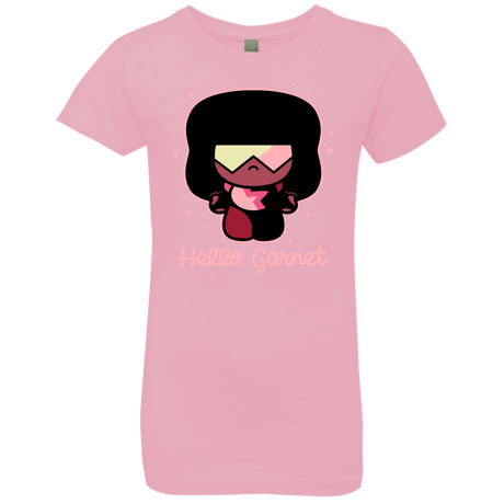 T-Shirts Light Pink / YXS Hello Garnet Girls Premium T-Shirt