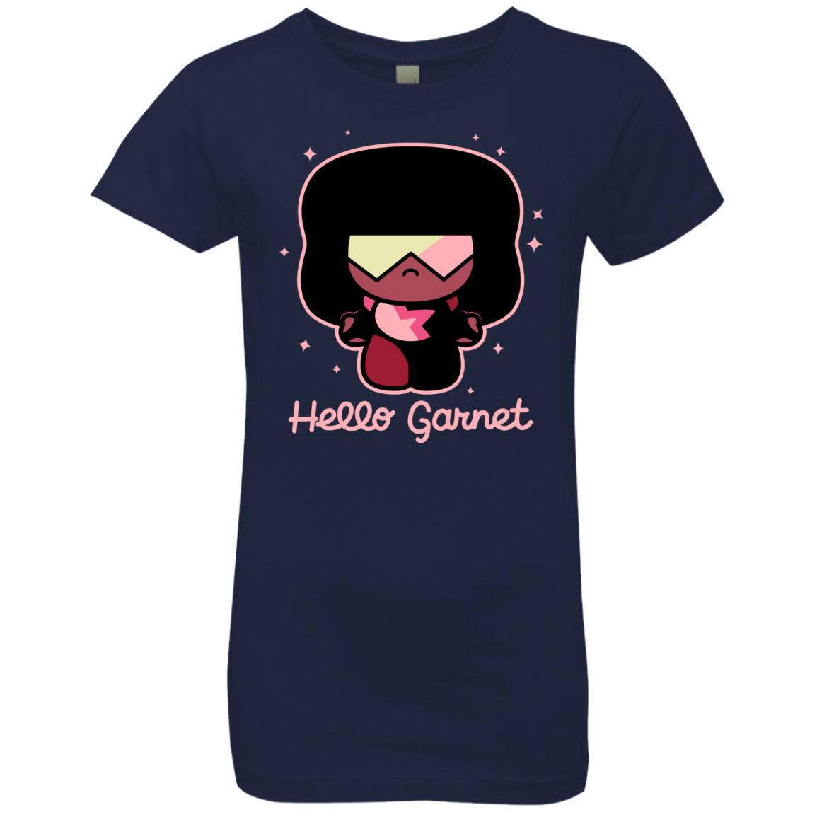 T-Shirts Midnight Navy / YXS Hello Garnet Girls Premium T-Shirt